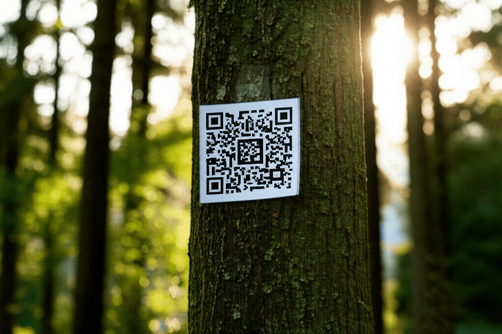 QR Code Tree Monitoring